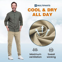 đ„° MultiPants â StrapazierfĂ€hige Cargohose mit hoher ElastizitĂ€t und mehreren Taschen