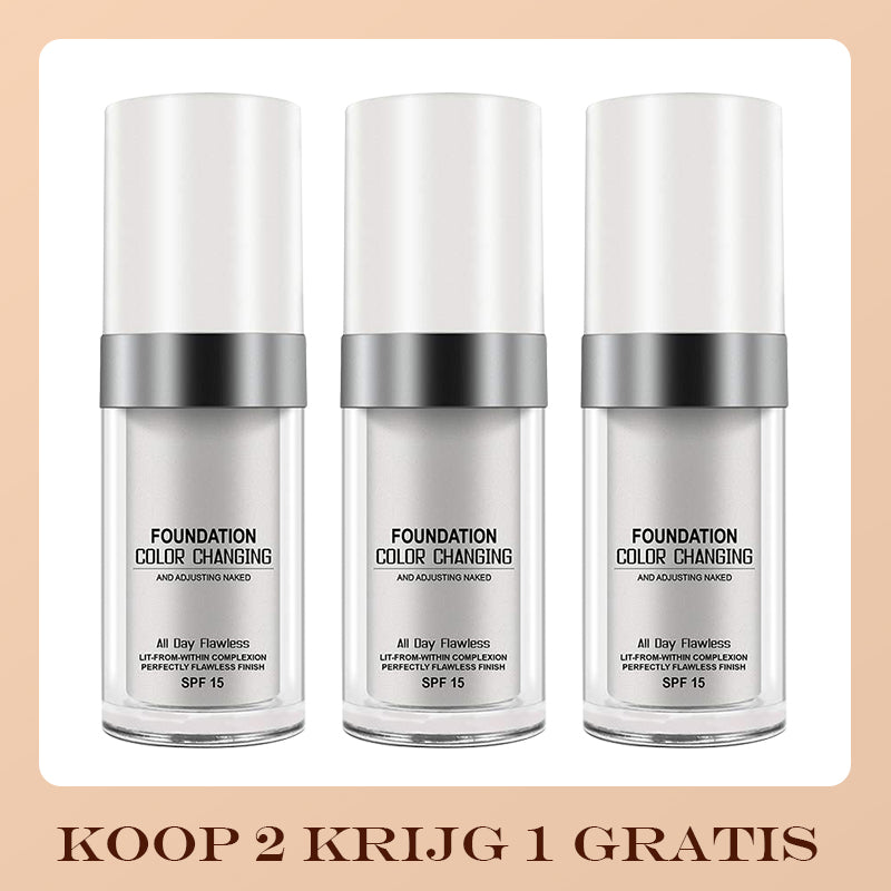 💥 Alle 50% reduziert! Drei Flaschen zu einem noch besseren Preis 😍 Fine Colour Adult Foundation ❤️