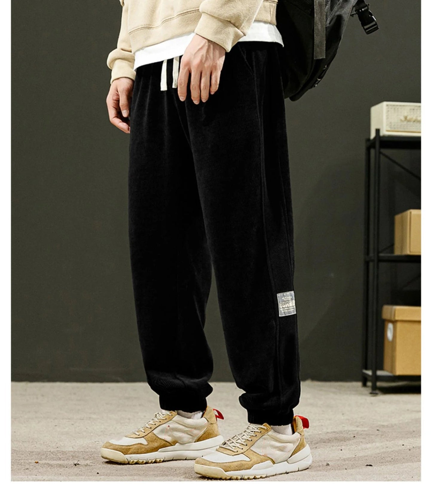 🔥Heißer Verkauf🔥 Cord stoff unisex lässige weiche Hose