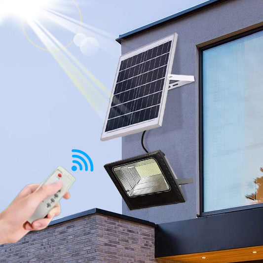 Lámpara solar inteligente para exteriores con sensor de luz
