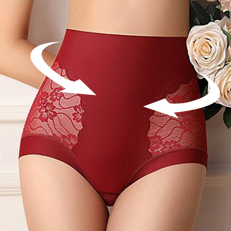 🎀50%OFF New Year Sale🎀Women’s High-Waist Lace Seamless Stretch Silky Underwear