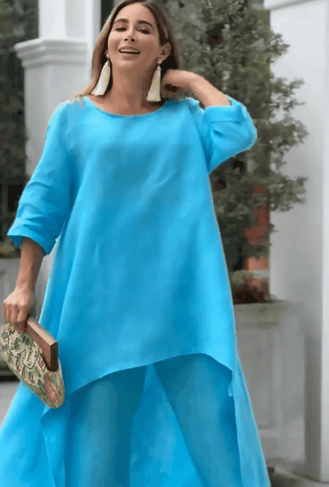 💥💕Spezielles Anti-Saison-Angebot! 💥💕Damen Fest Farbe Leinen Mode Casual Anzug💃
