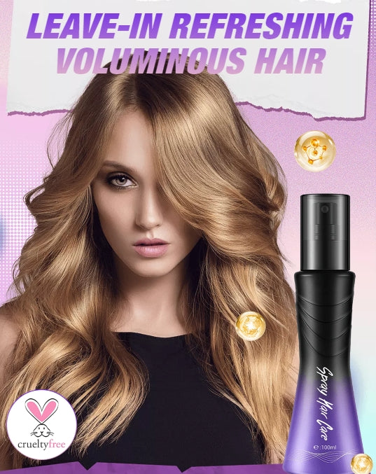 🔥Heiße Aktion 49% RABATT🎁Leave-In Erfrischendes Volumen-Spray für Haarpflege, Nicht-Klebrig💕