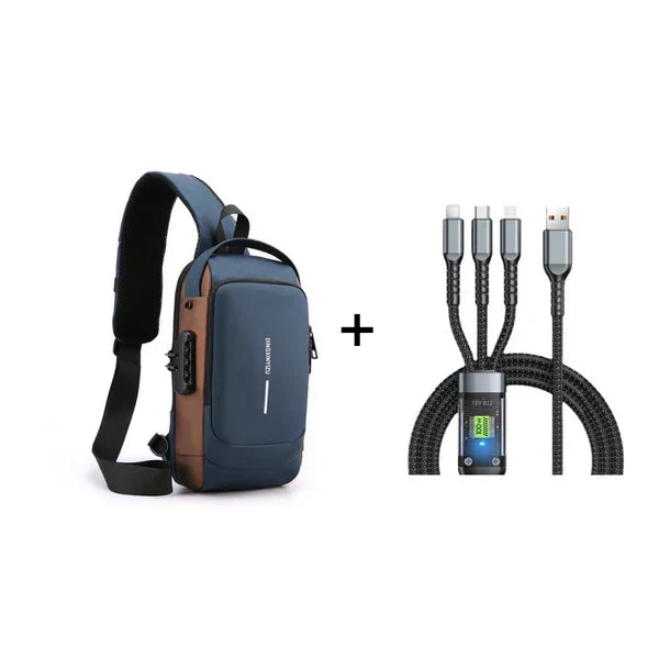 đ 50% RABATT! đ„ Sporttragetasche mit USB-Ladefunktion â Diebstahlsicher, praktisch & leicht â Perfekt fĂŒr Reisen, Pendeln & Outdoor-AktivitĂ€ten âĄ