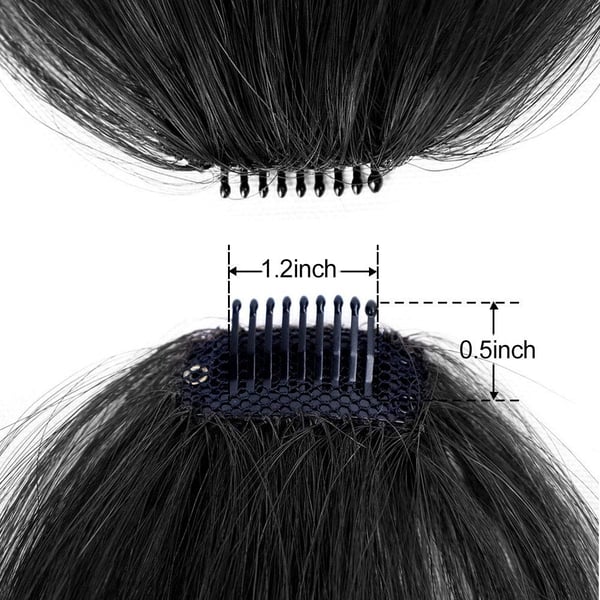 🎀🎀zeitlich begrenztes Sonderangebot🎀Clip-In-Pony, 100 % Echthaar-Extensions, Air-Pony🔥