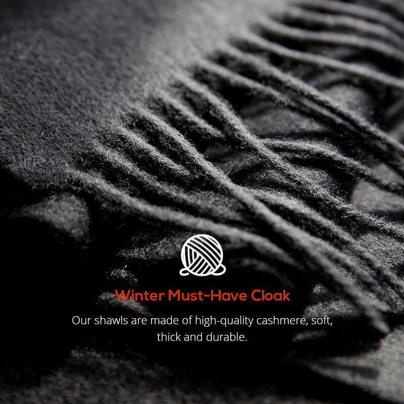 🔥LETZTER TAG 49% RABATT🔥Gestrickte dicke lose Tücher für Frauen