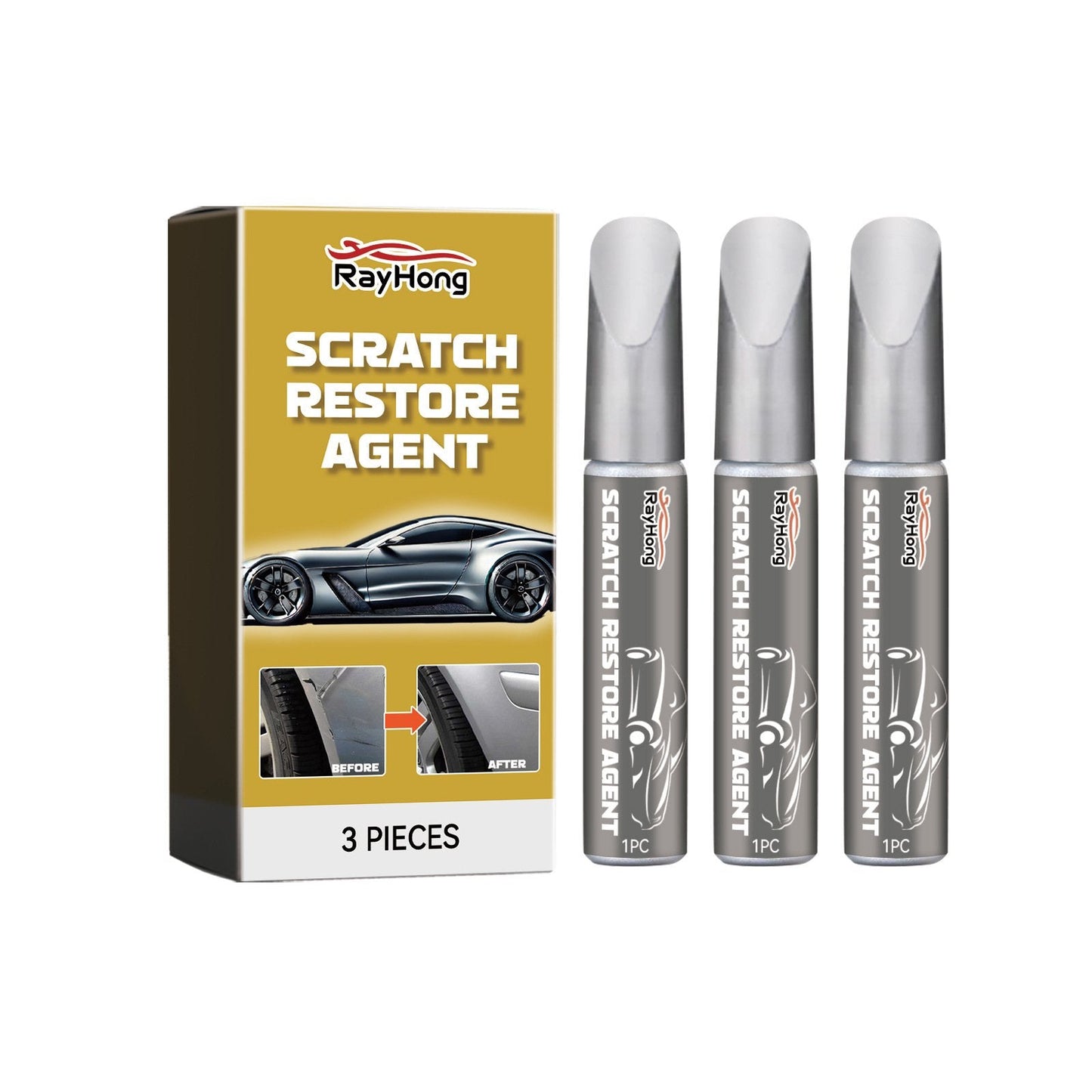 🔥Mehr kaufen, mehr geschenkt🔥Reparaturstift für Kratzer an Autoreifen🚗