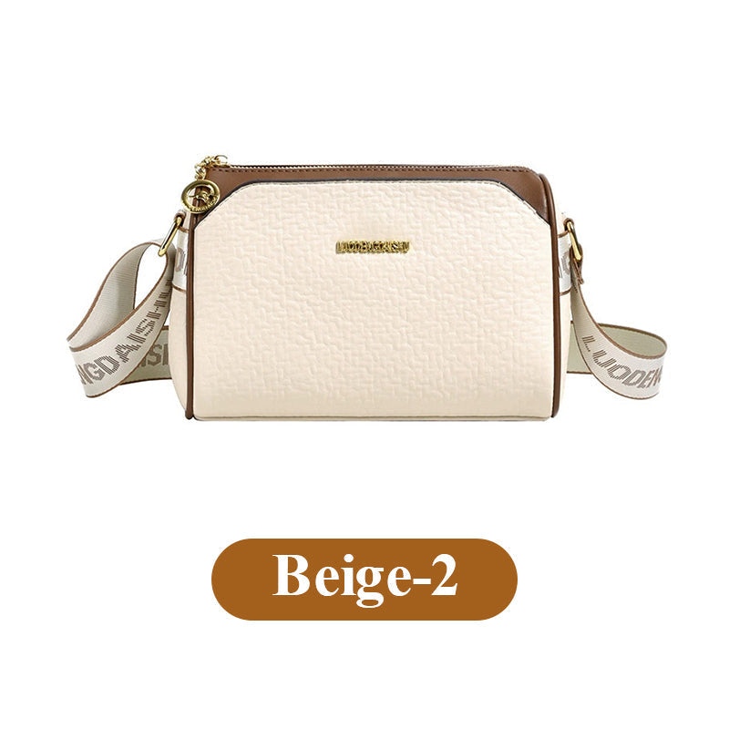 Mode Diamant-Muster große Kapazität 3-Layer Crossbody Bag