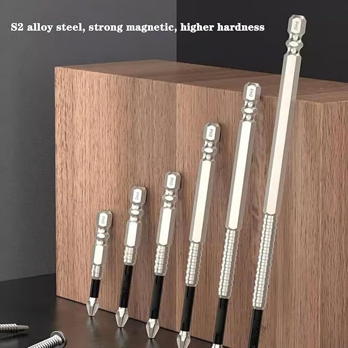🥳Neujahrsangebote💥Hochmagnetisches Schraubendreher-Bohrer-Set
