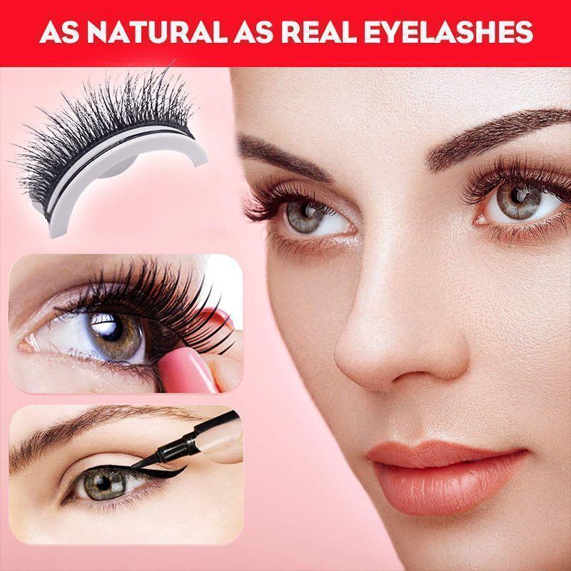 🔥Großer Wertansturm🔥Wiederverwendbare selbstklebende Wimpern