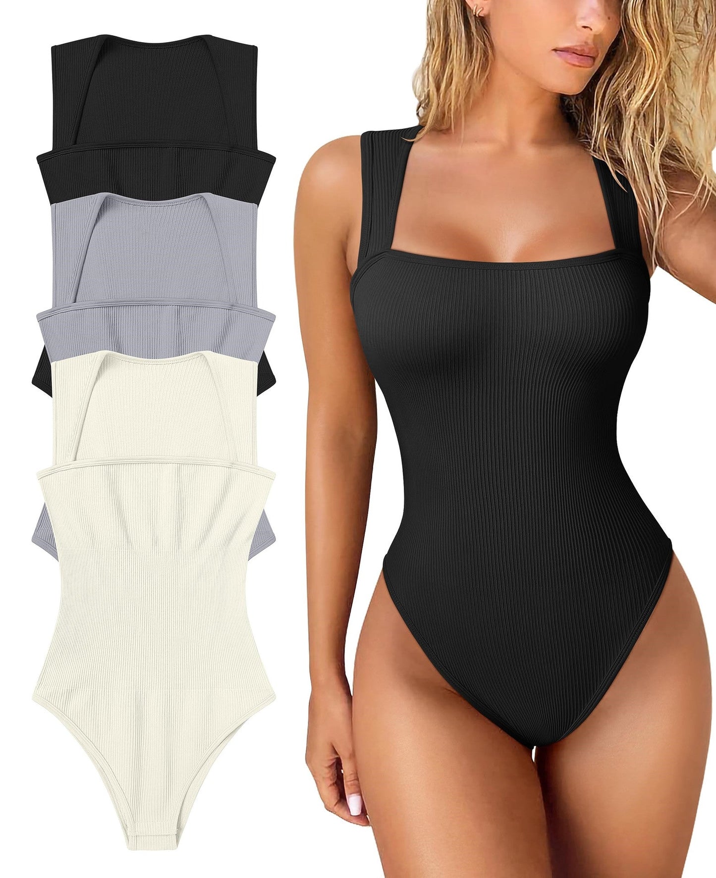 💕 Tummy Tuck Sleeveless Shapewear Bodysuit 🩱Buy More Get Better!