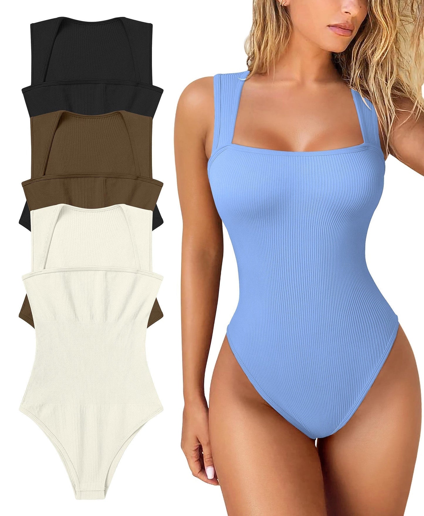 💕 Tummy Tuck Sleeveless Shapewear Bodysuit 🩱Buy More Get Better!