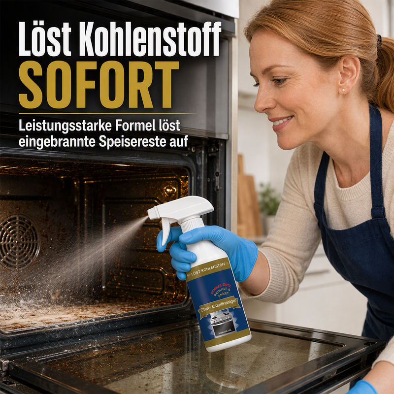 📢📢50 % Rabatt!!🎁✨ Hochwirksames Reinigungsspray für Backöfen und Kochfelder