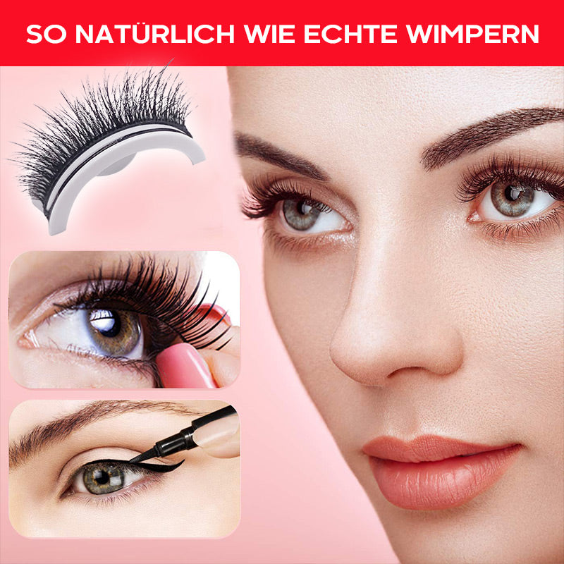 š„°besonders praktischšWiederverwendbare selbsthaftende Wimpernš„