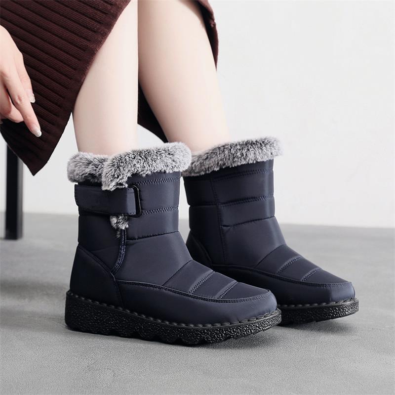 🎄Ideales Geschenk🎁Rutschfeste Winter-Kaninchen-Plüsch-Schneestiefel für Damen
