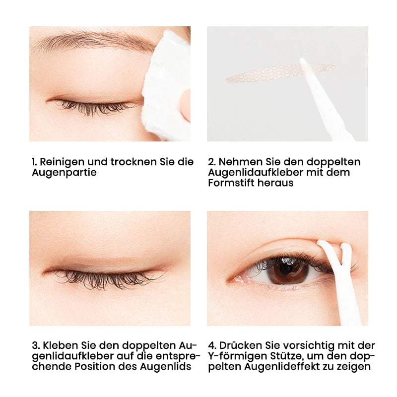 🔥Unsichtbarer doppelter Augenlidaufkleber