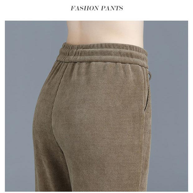 🔥Heißer Verkauf 🔥 Damen-Jogger-Hose mit warmem Plüsch-Cord(50% OFF)