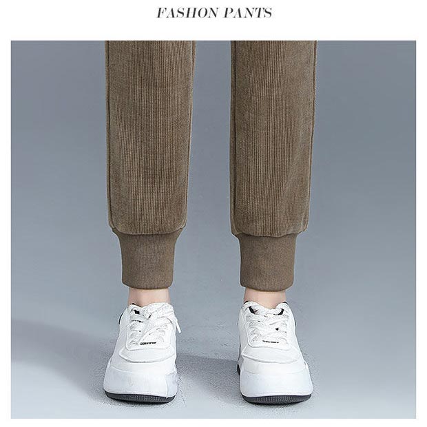 🔥Heißer Verkauf 🔥 Damen-Jogger-Hose mit warmem Plüsch-Cord(50% OFF)