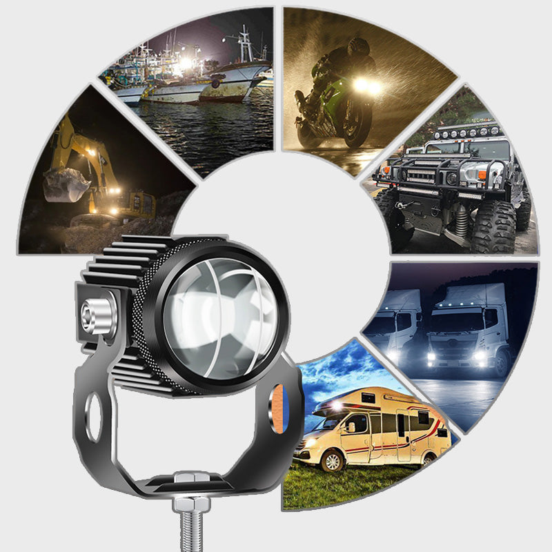 💥Motorrad LED Leistungsstarker Scheinwerfer