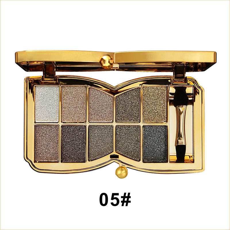 🔥Neujahrsangebote🔥Ideaal Cadeau-10 Kleuren Glitter Oogschaduw Palet