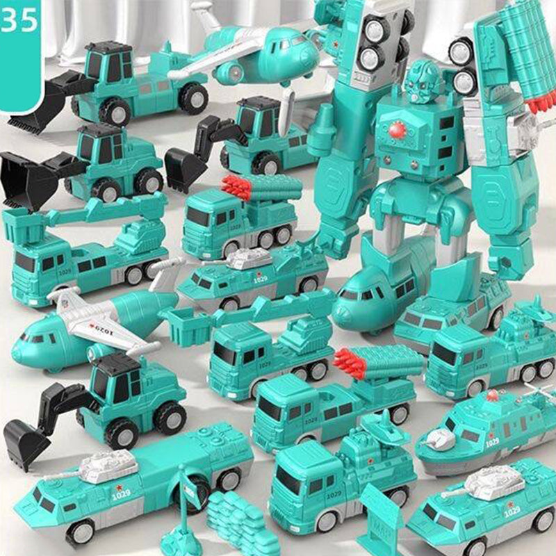 🧲 50% RABATT 🚗 Magnetischer Auto-Bausatz, verwandelbares Konstruktionsspielzeug