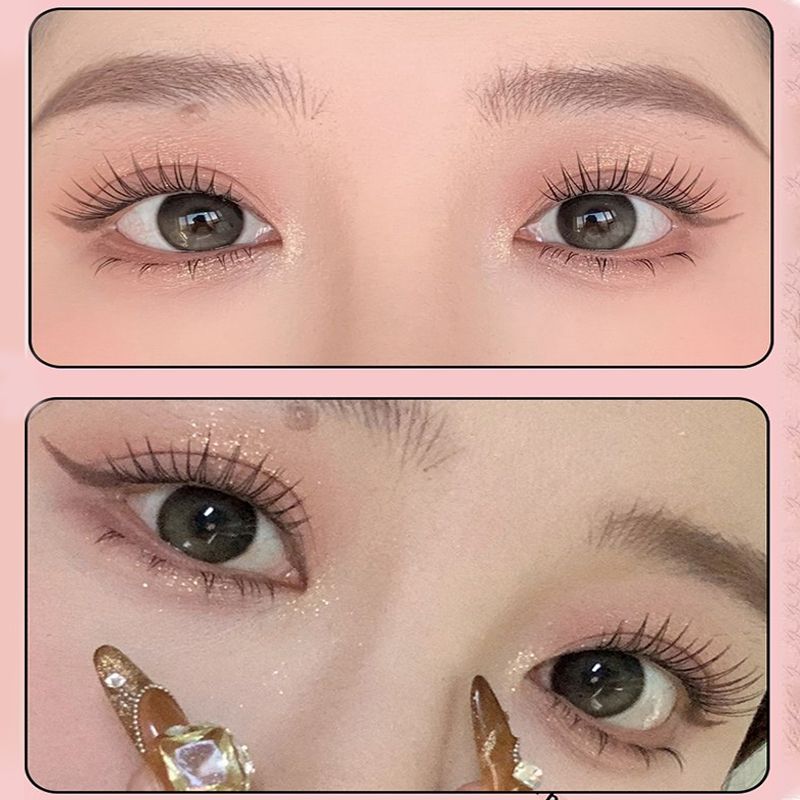 🔥Wasserfeste, klebstofffreie, realistische künstliche Wimpern🔥
