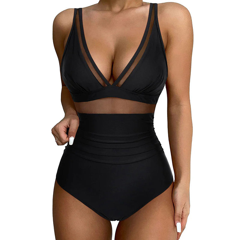 ⏳Begrenzte Zeit 50% Rabatt💥👙Mesh Tummy Control Badeanzug🏝️