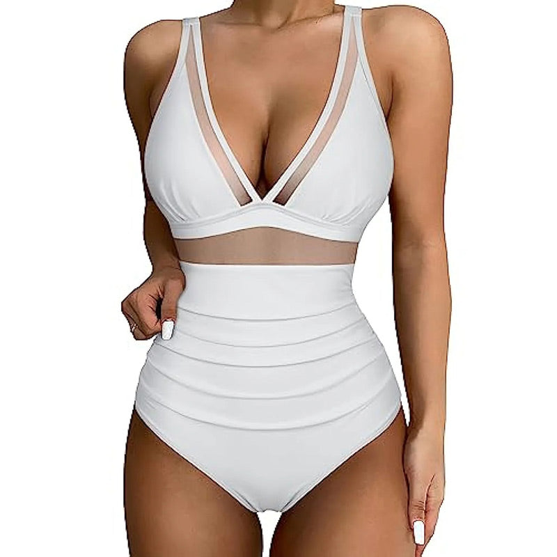 ⏳Begrenzte Zeit 50% Rabatt💥👙Mesh Tummy Control Badeanzug🏝️