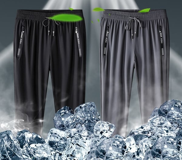 ⏳Tolle Rabatte für eine begrenzte Zeit💥Sommer Herren Eis Seide Sporthose