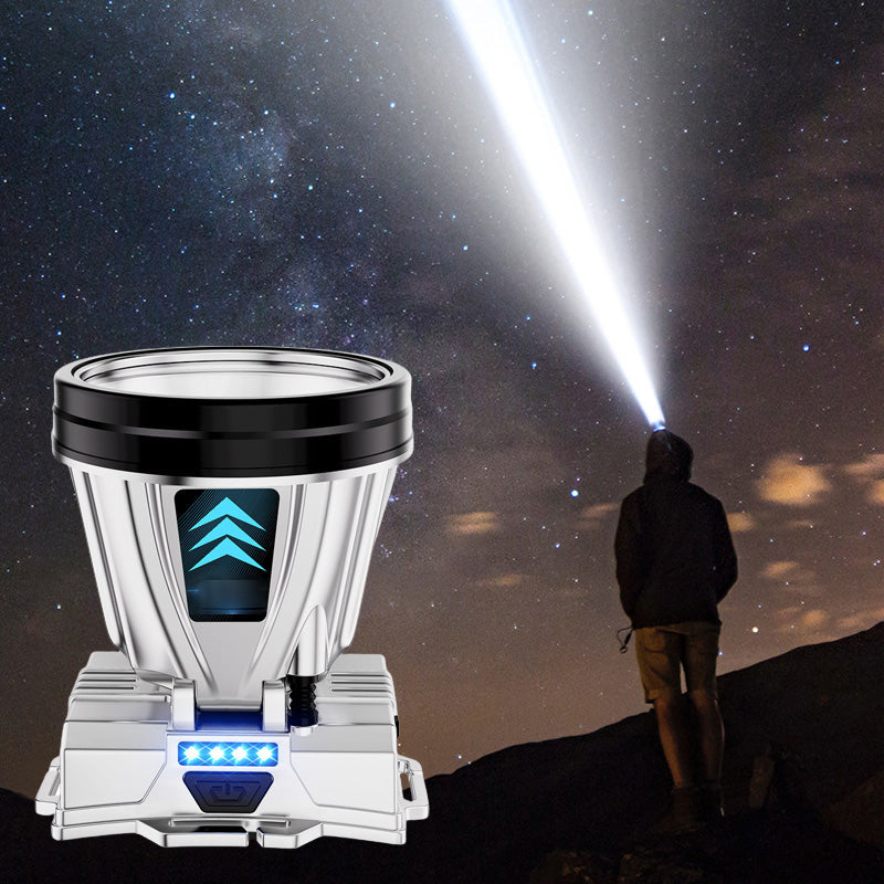 🔥Neujahrsangebote🥳Superhelle wiederaufladbare Hochleistungs-Stirnlampe