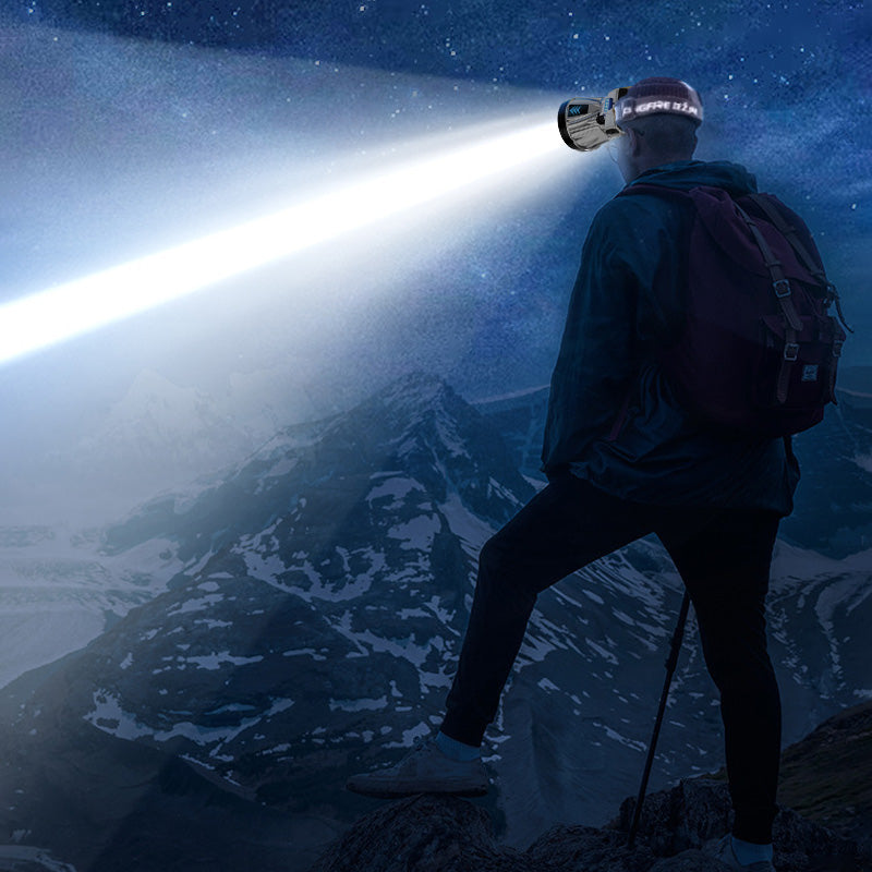 🔥Neujahrsangebote🥳Superhelle wiederaufladbare Hochleistungs-Stirnlampe