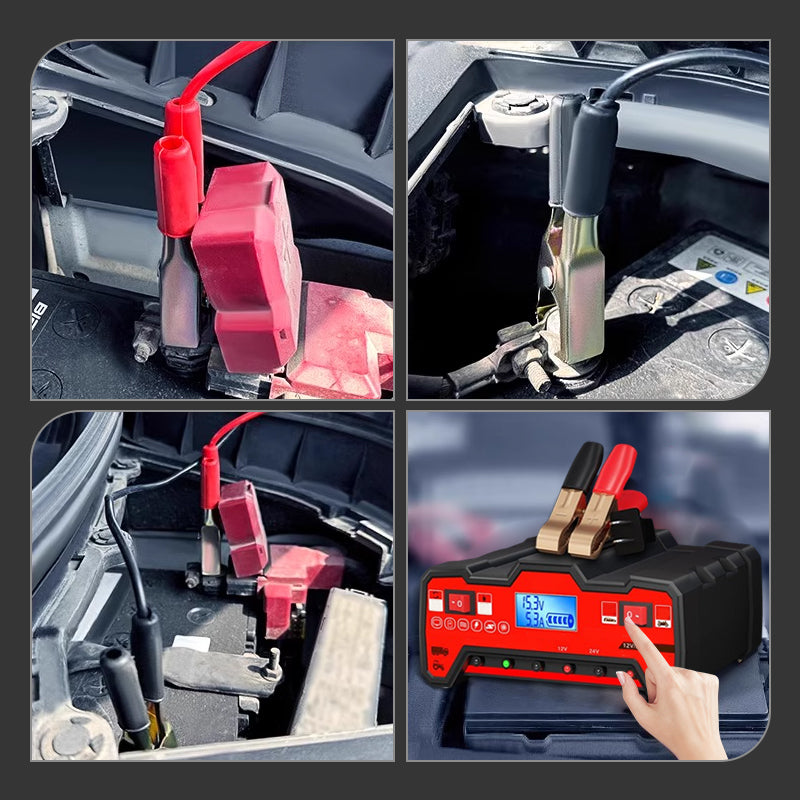 🎉Hot Sale 50% OFF🎉Automotive Intelligent Pulse Repair Batterieladegerät