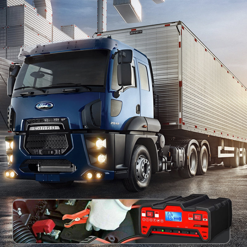 🎉Hot Sale 50% OFF🎉Automotive Intelligent Pulse Repair Batterieladegerät