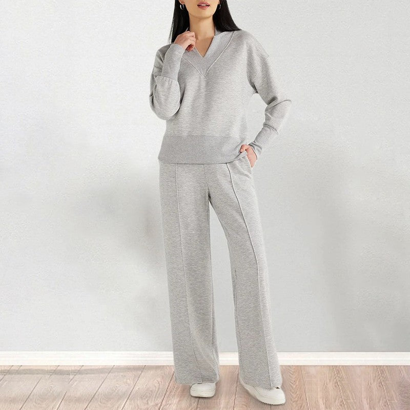 🔥50%OFF🔥Frauen Freizeitanzug 2-teiliges Set