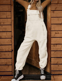 2024 Neue warme Overalls für Damen, lockere, lässige Overalls