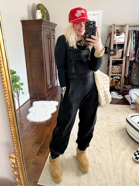 2024 Neue warme Overalls für Damen, lockere, lässige Overalls
