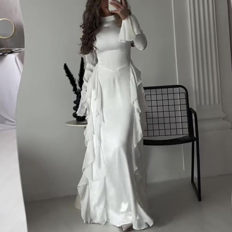 š„60%Rabatteš„ Schickes, flieĆendes, glƤnzendes Kleid für Damen