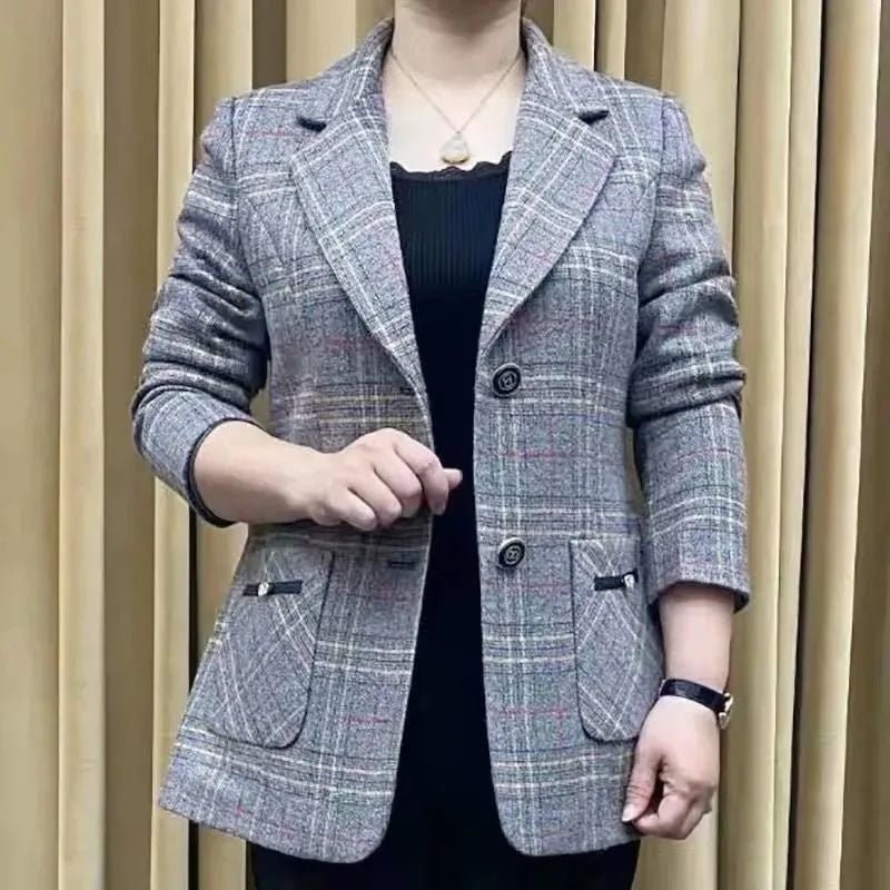 ❄️Winter-Specials❄️Lässiger langärmeliger Blazer für Damen