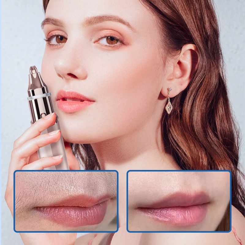👩🦰2-in-1-Gesichtshaarentferner & Augenbrauen-Trimmer🔥