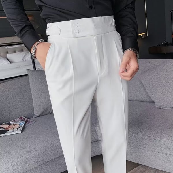 🎁Perfektes Geschenk💖Unifarbene gerade Freizeithosen für Männer