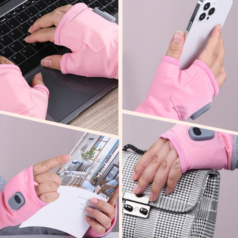 Intelligente, thermostatisch beheizte fingerlose Handschuhe