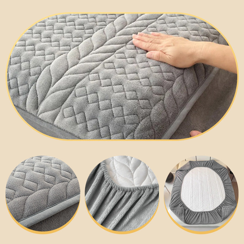 🥰Black Friday Sale – Zeitlich begrenzt 50%RABATT🥰Gepolsterter, ultraweicher, warmer, gesteppter Matratzenbezug