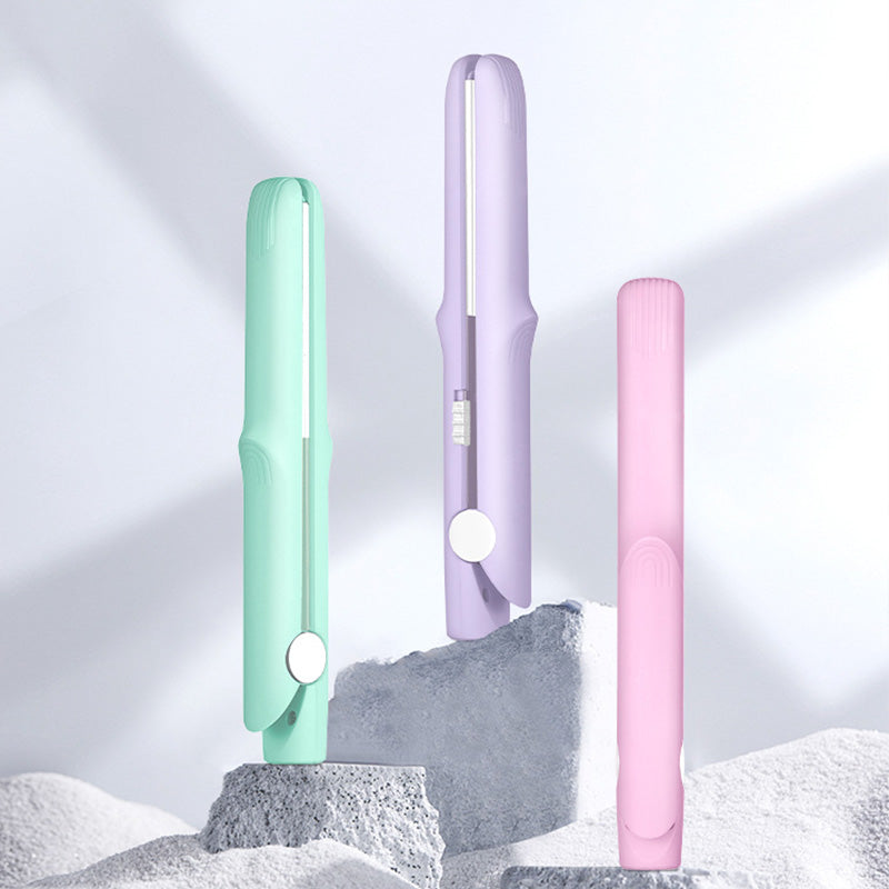 đ„2-in-1 Mini-Lockenstab & GlĂ€tteisen HaarglĂ€tter