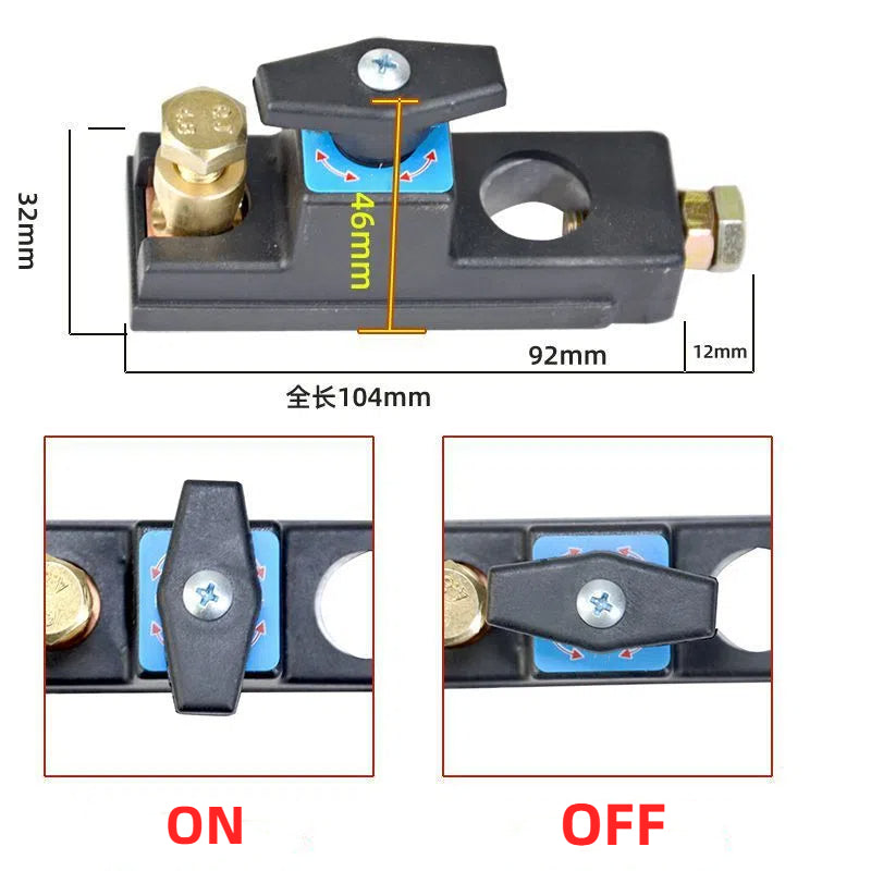 🔥12V/24V Batterietrennschalter für Fahrzeuge