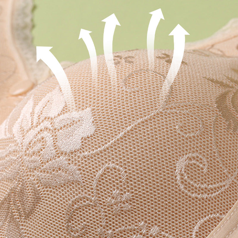 🤩Kaufen Sie 1 und erhalten Sie 1 gratis 🤩Bequemer, nahtloser Damen-BH ohne Bügel mit Frontverschluss