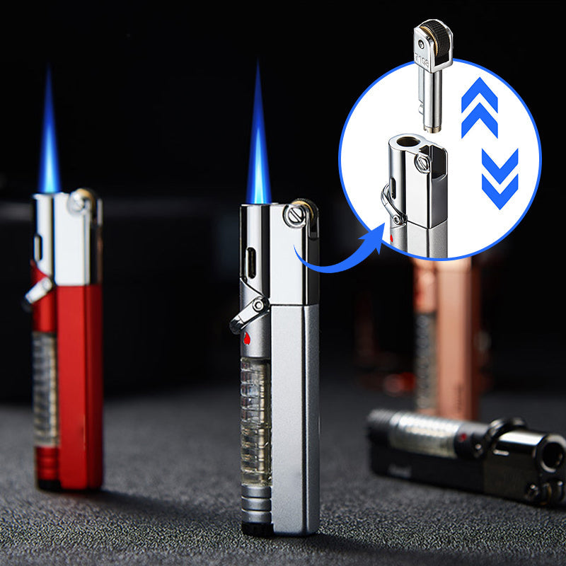 Winddichtes, nachfüllbares Torch-Flammenfeuerzeug