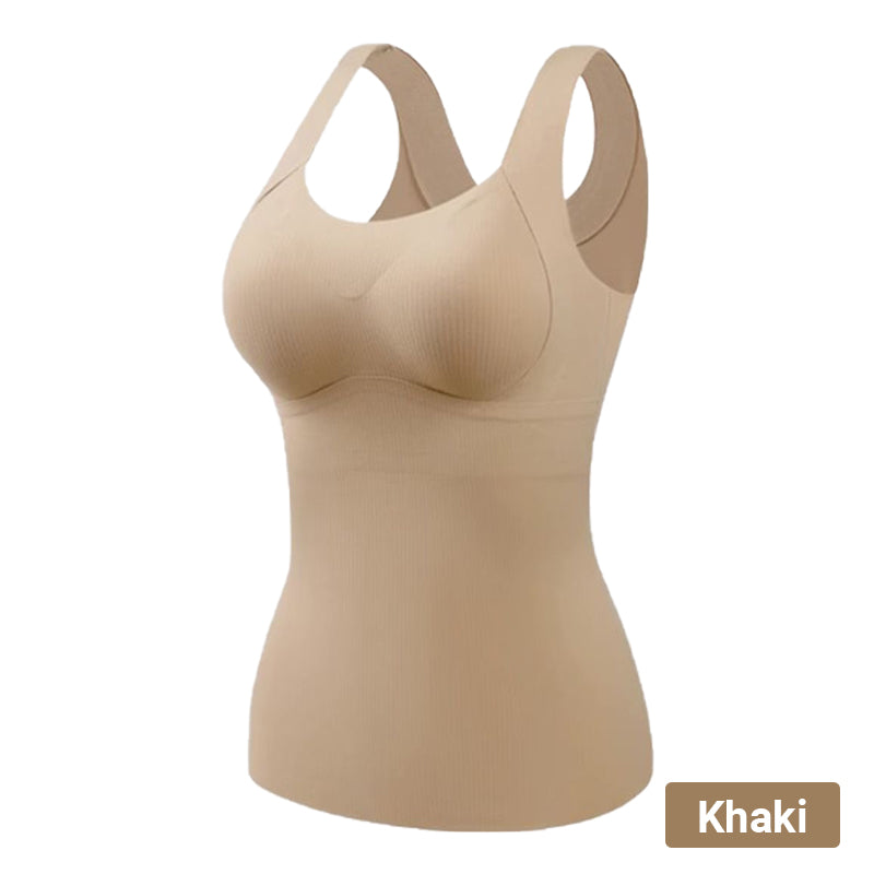 🎁Neujahrs-Hot-Sale 49% Rabatt🌸 Damen Thermo Tanktops mit integriertem BH