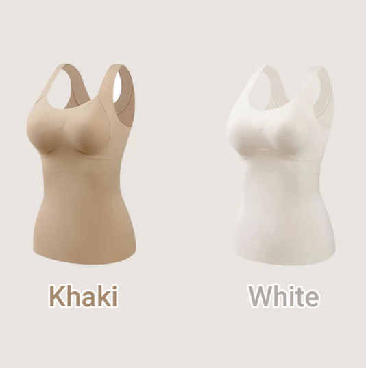 🎁Neujahrs-Hot-Sale 49% Rabatt🌸 Damen Thermo Tanktops mit integriertem BH