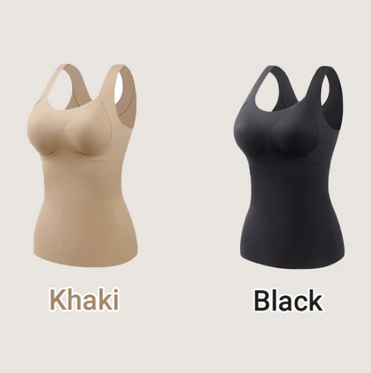 🎁Neujahrs-Hot-Sale 49% Rabatt🌸 Damen Thermo Tanktops mit integriertem BH