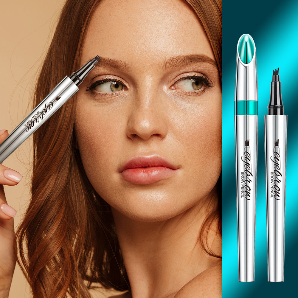 🔥 Kaufen Sie 1 und erhalten Sie 1 gratis-Wasserfester 3D-Microblading-Tätowierungsstift mit 4 Gabelspitzen🔥